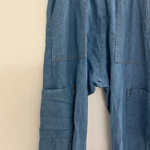 NSF Blue Lightweight Denim Shailey Two-Piece Set - Picture 6 of 7